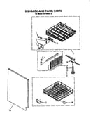Dishrack and panel