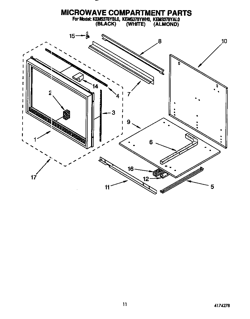 Microwave compartment