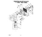 KitchenAid KEMS378YWH0 magnetron and air flow diagram