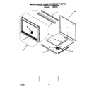 KitchenAid KEMS377YWH0 microwave compartment diagram