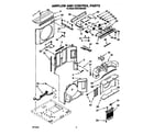 Whirlpool BHAC0830AS0 airflow and control diagram