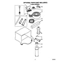 Whirlpool BHAC0830AS0 optional parts (not included) diagram