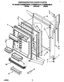 Refrigerator door
