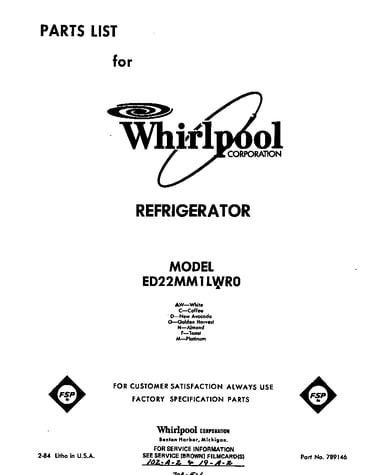Front cover