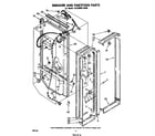 Whirlpool ED22MM1LWR0 breaker and partition diagram