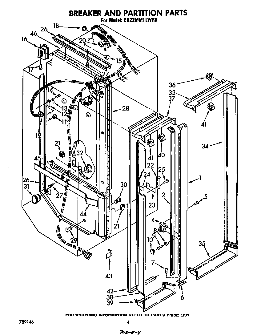 BREAKER AND PARTITION