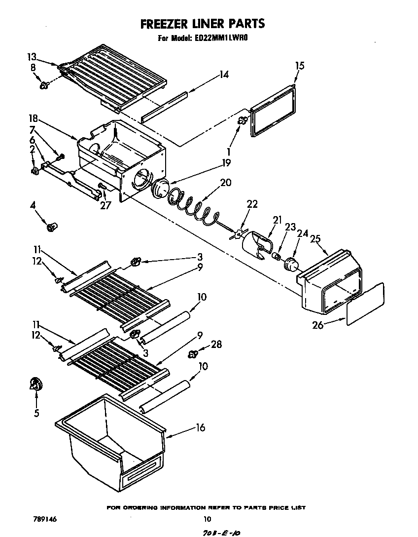 FREEZER LINER