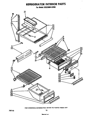 Refrigerator interior