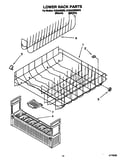 Lower rack