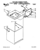 Top and cabinet