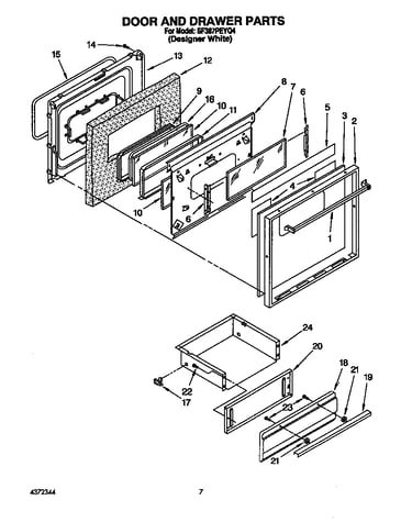 Door and drawer