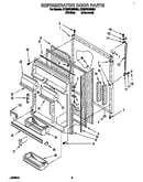 Refrigerator door