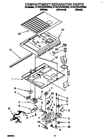 Compartment separator