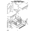 KitchenAid KEBS208BWH0 upper oven diagram