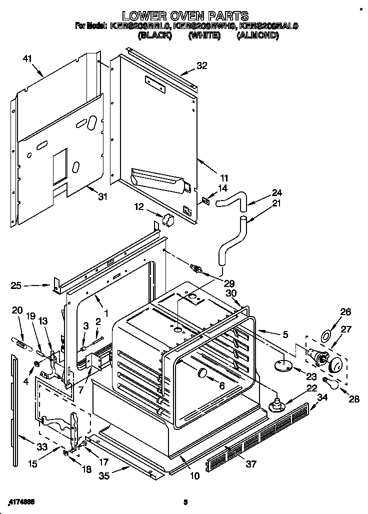 Lower oven
