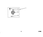 KitchenAid KDDT207BWH1 sealed gas assembly diagram