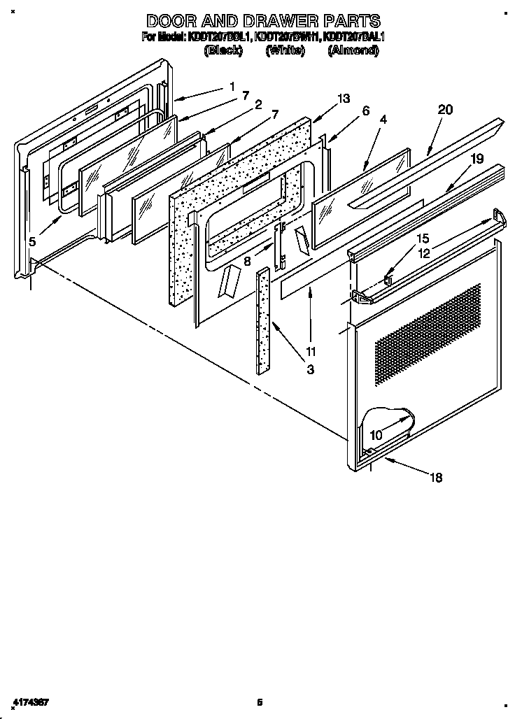 Door and drawer