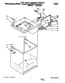Top and cabinet