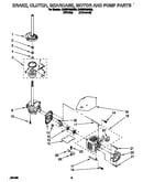 Brake, clutch, gearcase, motor and pump