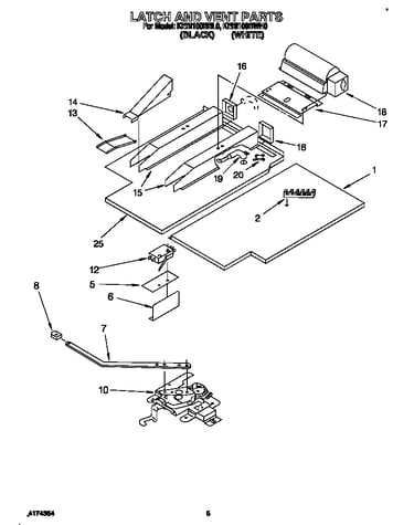 Latch and vent