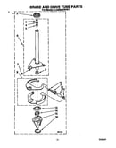 Brake and drive tube