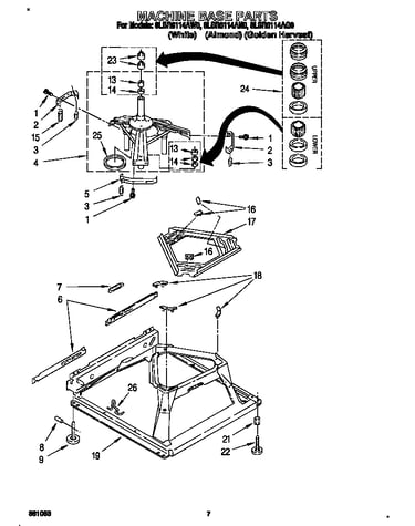 Machine base