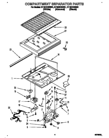 Compartment separator