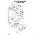 Whirlpool ED22DQXBN01 refrigerator liner diagram