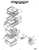 Refrigerator shelf