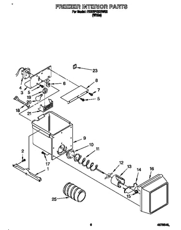 Freezer interior