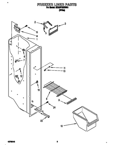 Freezer liner
