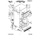 Whirlpool 3ET18DKXBW00 cabinet diagram