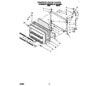 Whirlpool 3ET18DKXBN00 freezer door diagram