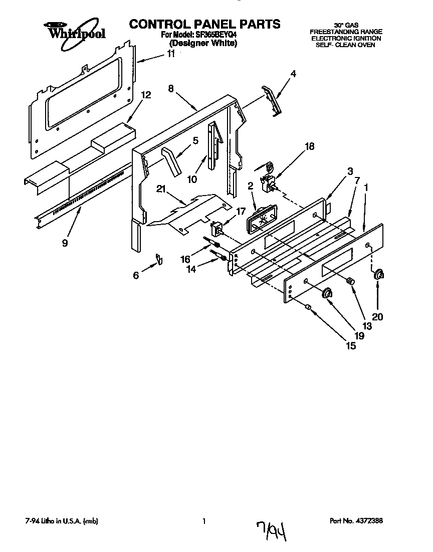 CONTROL PANEL