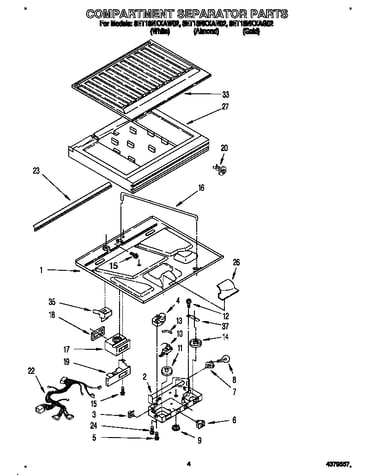Compartment separator