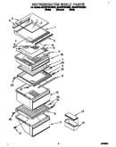Refrigerator shelf