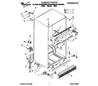 Whirlpool 8ET20DKXBW00 cabinet diagram