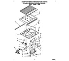 Whirlpool 8ET20DKXBN00 compartment separator diagram