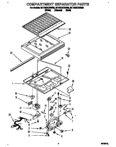 Compartment separator