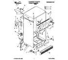 Whirlpool 6ET18ZKXAW01 cabinet diagram