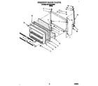 Whirlpool 6ET18ZKXAW01 freezer door diagram