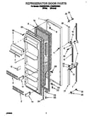 Refrigerator door