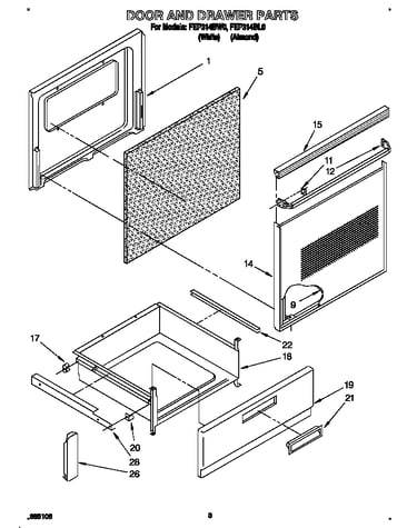 Door and drawer