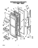 Refrigerator door