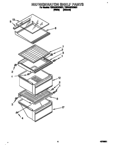 Refrigerator shelf