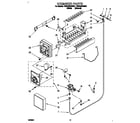 Whirlpool TS22AWXBW01 icemaker diagram