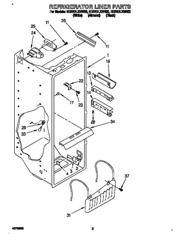Refrigerator liner