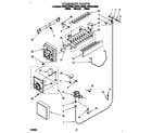 Whirlpool ED22DLXBN00 icemaker diagram