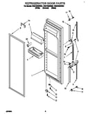Refrigerator door