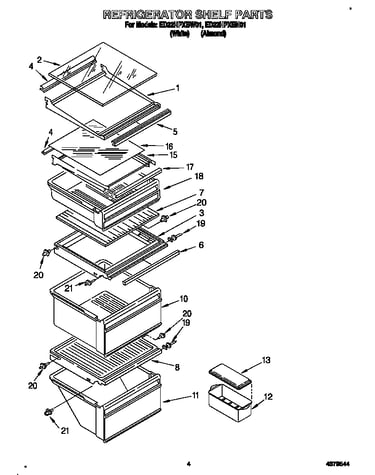 Refrigerator shelf